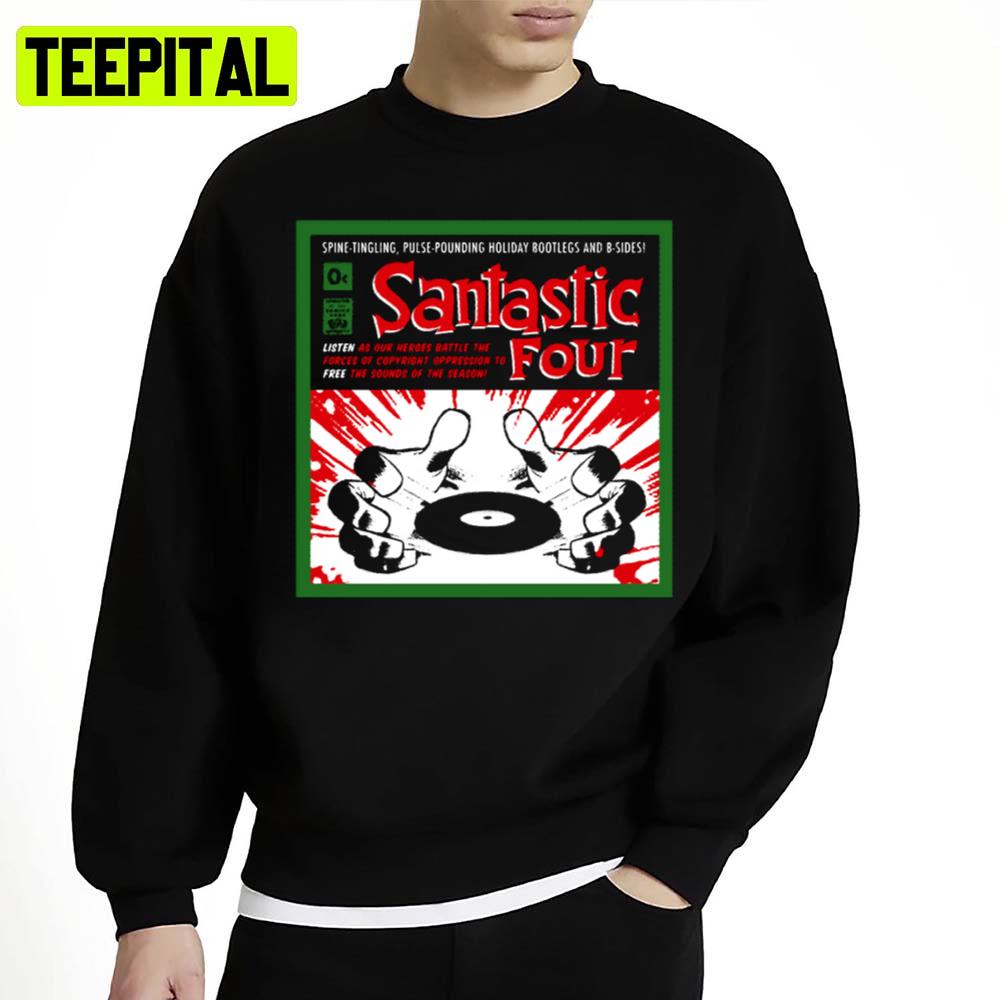 Santastic Four Unisex Sweatshirt Santastic Four Unisex Sweatshirt