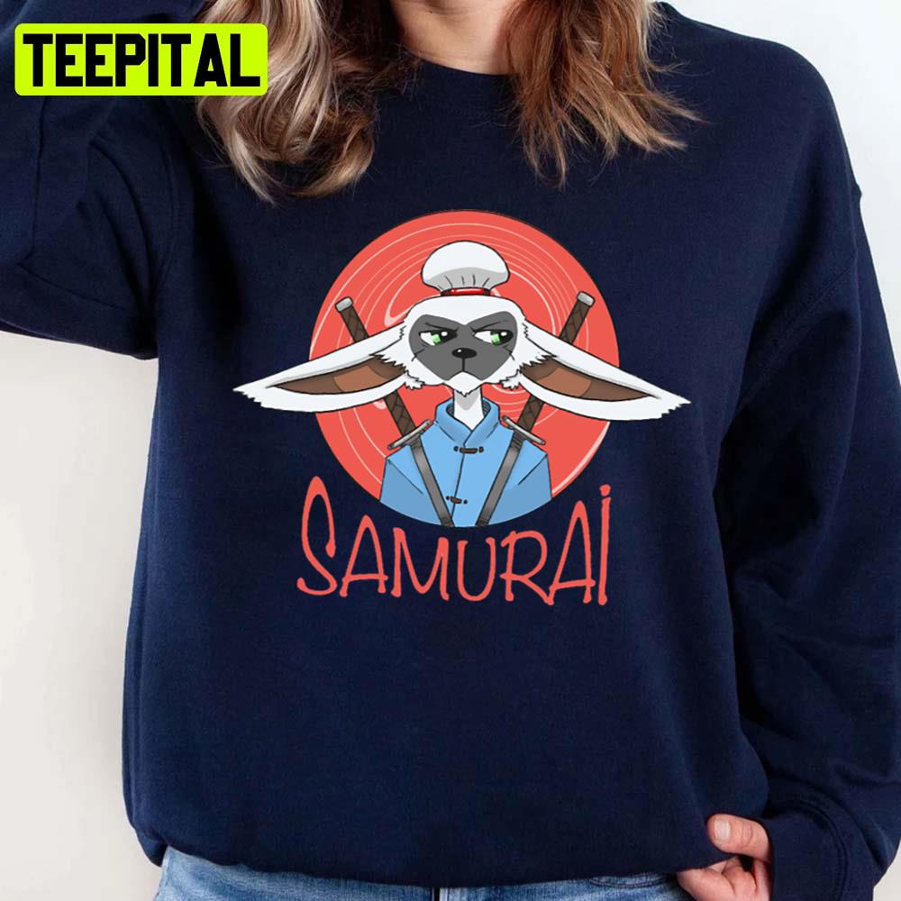 Serious Samurai Rabbit Unisex Sweatshirt Serious Samurai Rabbit Unisex Sweatshirt