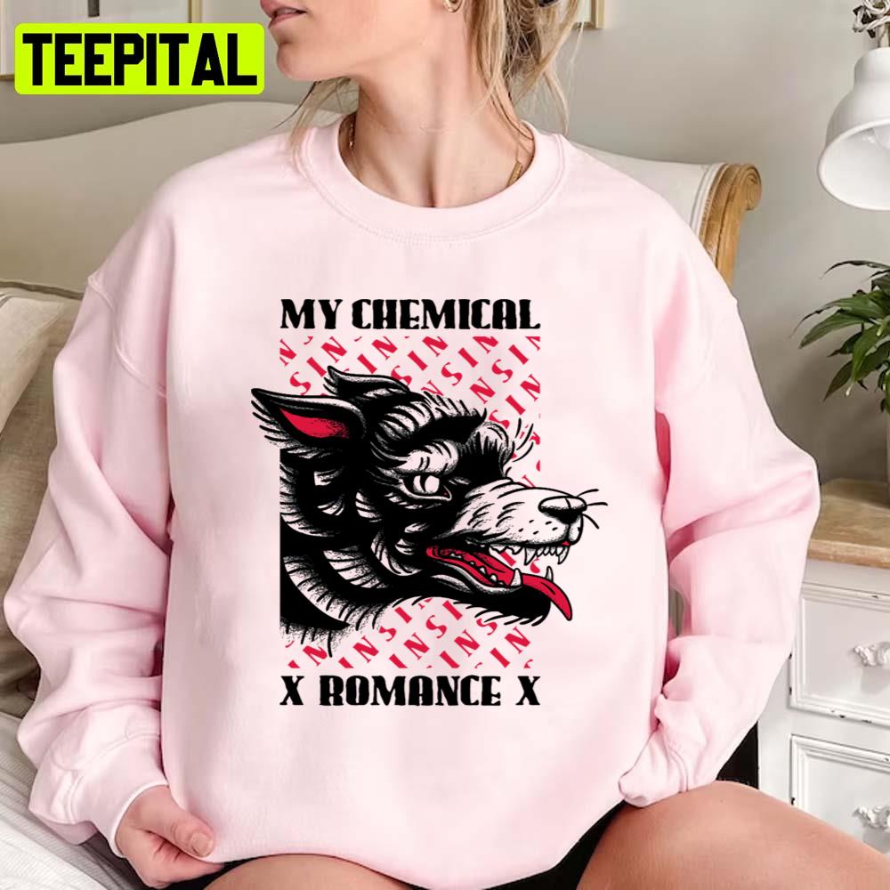Sin Wolf My Chemical X Romance X Unisex Sweatshirt Sin Wolf My Chemical X Romance X Unisex Sweatshirt