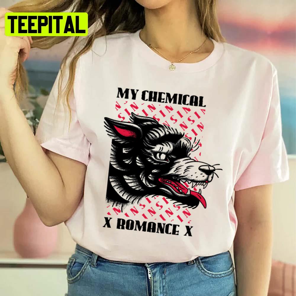 Sin Wolf My Chemical X Romance X Unisex Sweatshirt Sin Wolf My Chemical X Romance X Unisex Sweatshirt