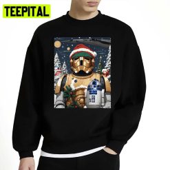Star Wars Christmas Vintage Colored Unisex Sweatshirt