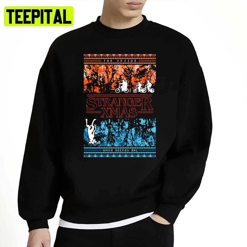 Stranger Xmas Christmas Pattern Unisex Sweatshirt Stranger Xmas Christmas Pattern Unisex Sweatshirt