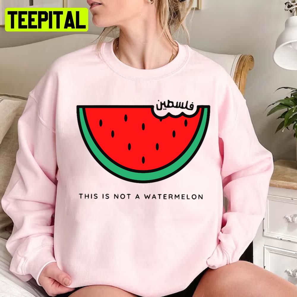 This Is Not A Watermelon Palestine Collection Unisex Sweatshirt This Is Not A Watermelon Palestine Collection Unisex Sweatshirt