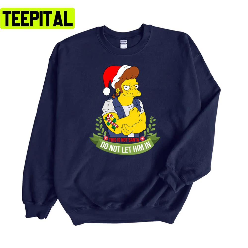 This Is Not Santa The Simpsons Unisex Sweatshirt This Is Not Santa The Simpsons Unisex Sweatshirt