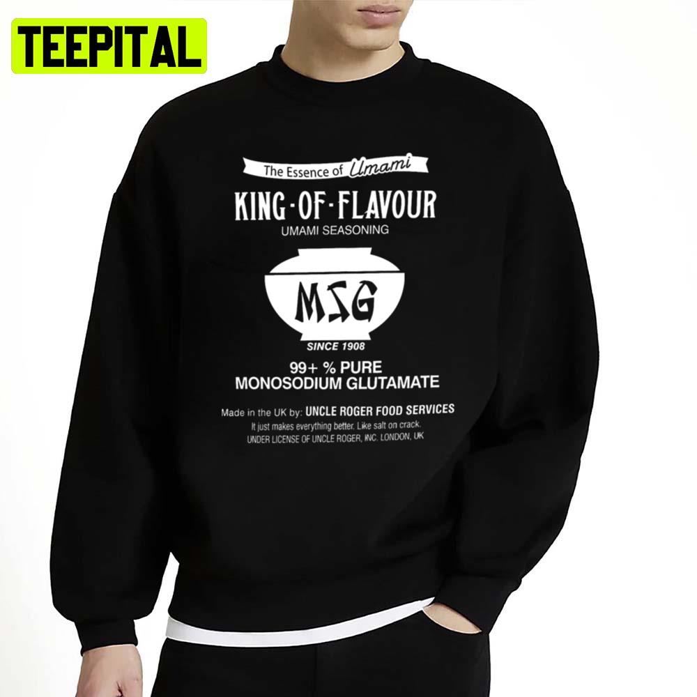 Uncle Roger King Of Flavour Unisex Sweatshirt Uncle Roger King Of Flavour Unisex Sweatshirt