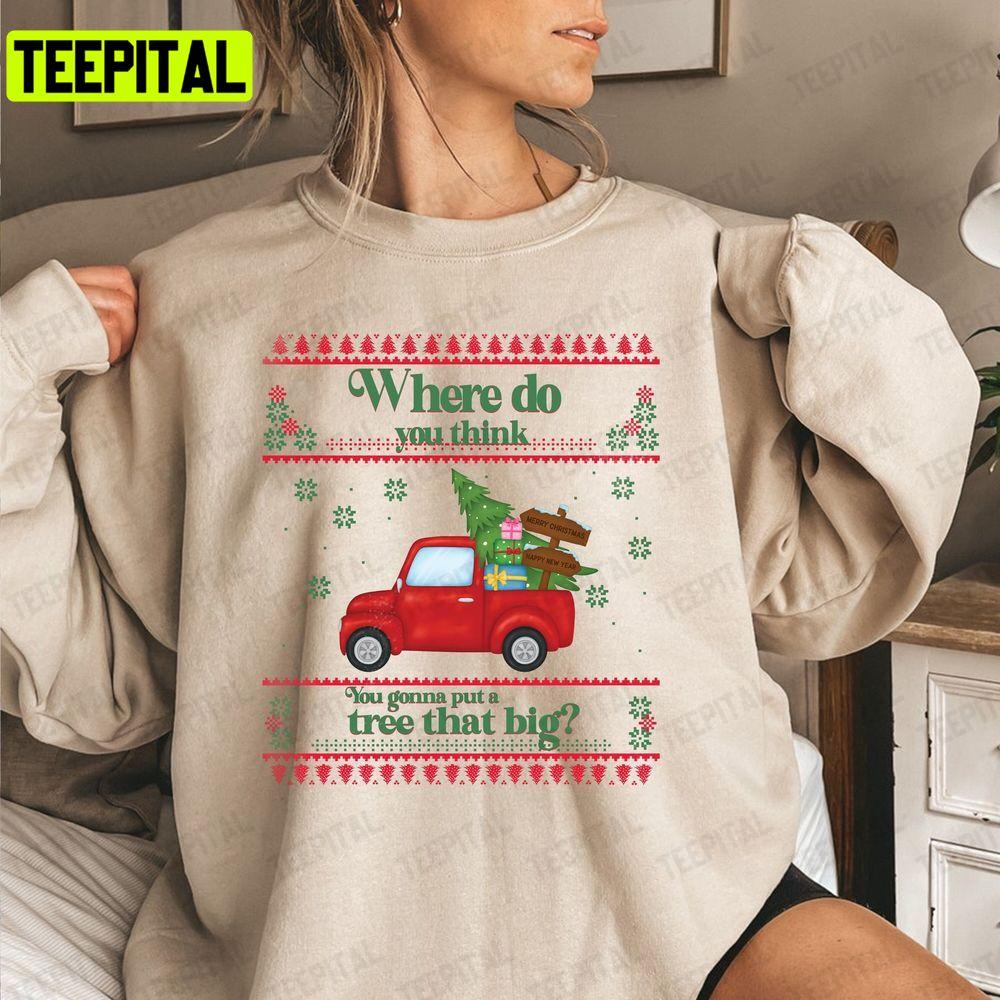 Vintage Trees Christmas Over And I'll Show You Christmas Unisex T-Shirt Vintage Trees Christmas Over And I'll Show You Christmas Unisex T-Shirt