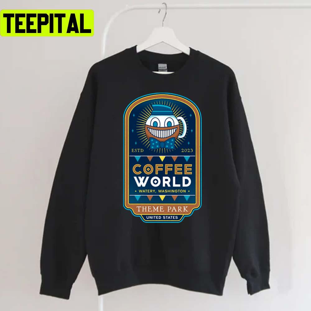 Watery Coffee World Alan Wake Holiday Sweatshirt Watery Coffee World Alan Wake Holiday Sweatshirt