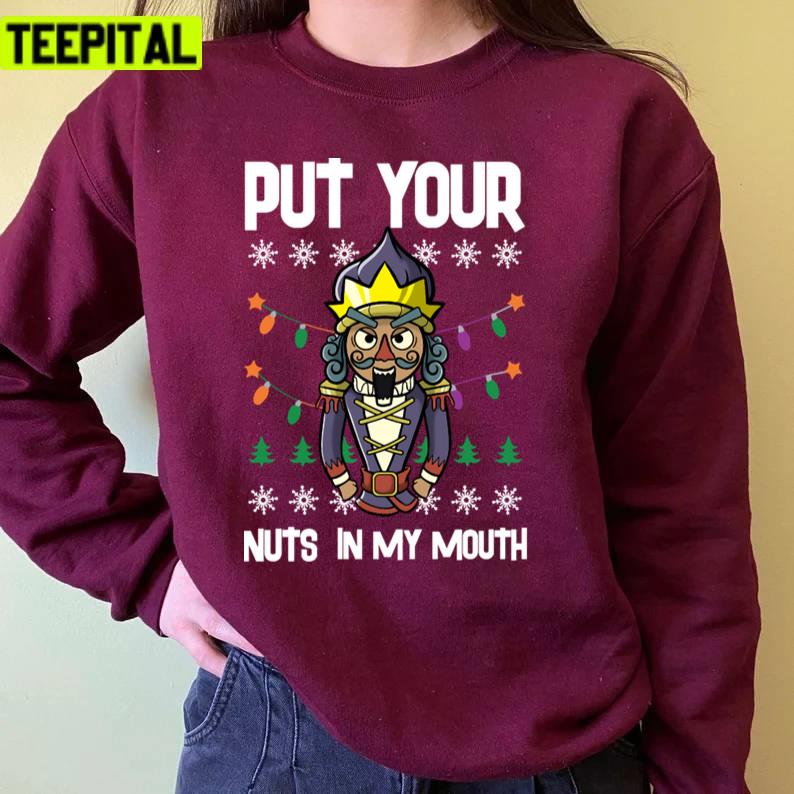 Xmas Lewd Nutcracker Pun Naugthy Pervert Dirty Holiday Sweatshirt Xmas Lewd Nutcracker Pun Naugthy Pervert Dirty Holiday Sweatshirt