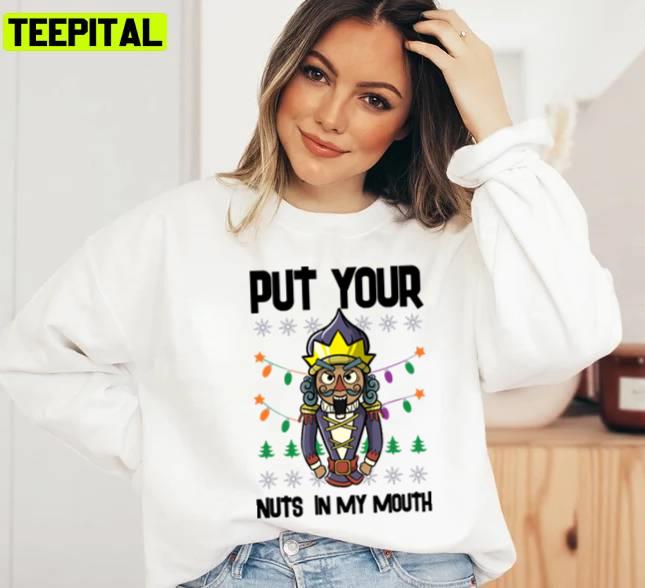 Xmas Lewd Nutcracker Pun Naugthy Pervert Dirty Holiday Sweatshirt Xmas Lewd Nutcracker Pun Naugthy Pervert Dirty Holiday Sweatshirt