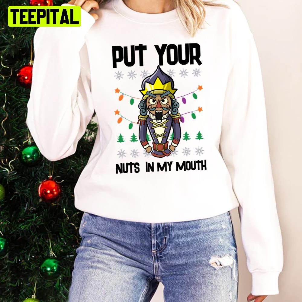 Xmas Lewd Nutcracker Pun Naugthy Pervert Dirty Holiday Sweatshirt Xmas Lewd Nutcracker Pun Naugthy Pervert Dirty Holiday Sweatshirt