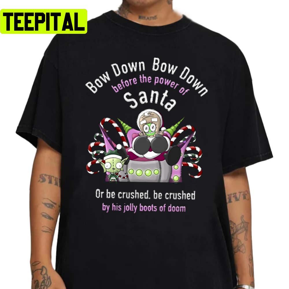 Zim Santa Bow Down Futurama Unisex Sweatshirt Zim Santa Bow Down Futurama Unisex Sweatshirt
