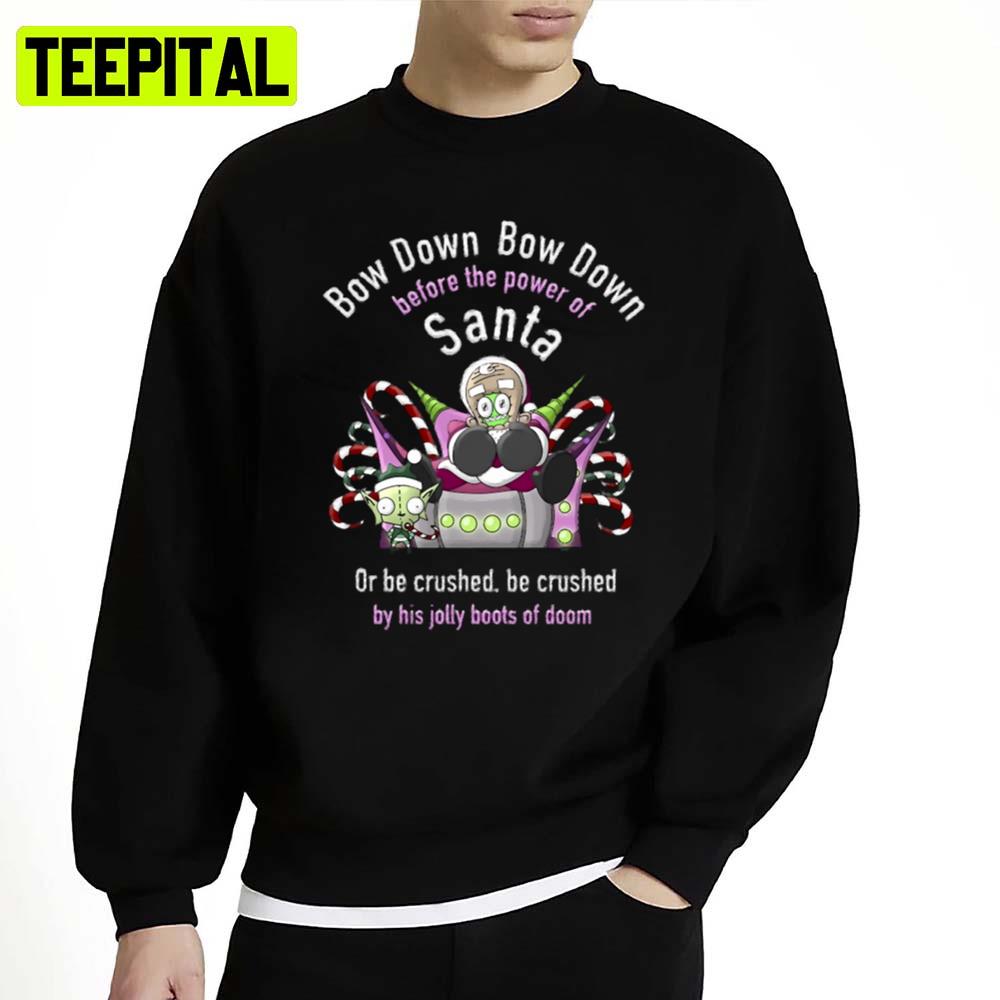 Zim Santa Bow Down Futurama Unisex Sweatshirt Zim Santa Bow Down Futurama Unisex Sweatshirt