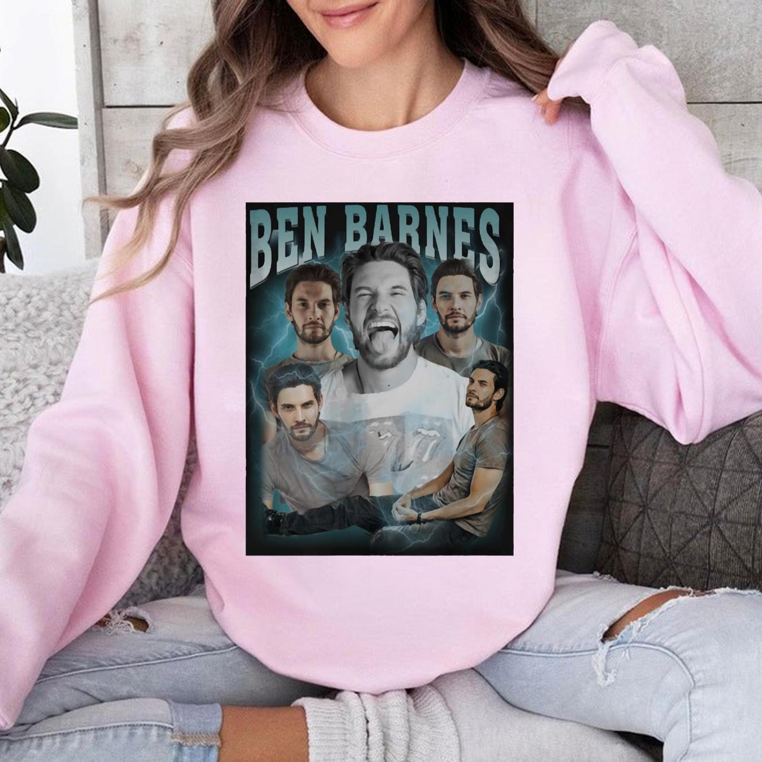 Ben Barnes Vintage Blue Green Unisex T-Shirt Ben Barnes Vintage Blue Green Unisex T-Shirt