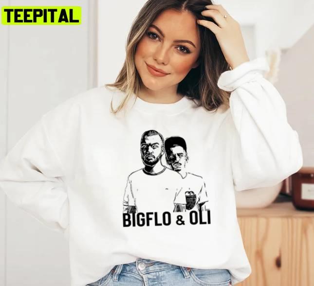 Bigflo And Oli Black And White Unisex Sweatshirt Bigflo And Oli Black And White Unisex Sweatshirt