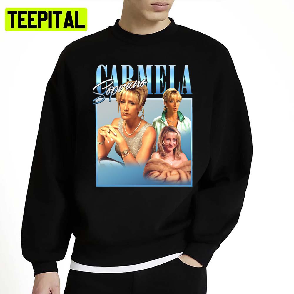 Carmela Soprano Collage Movie Unisex Sweatshirt Carmela Soprano Collage Movie Unisex Sweatshirt