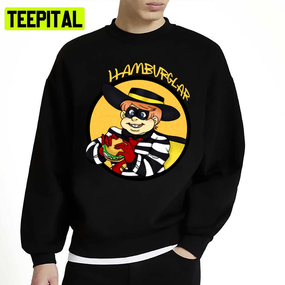 Cartoon Hamburglar Unisex Sweatshirt Cartoon Hamburglar Unisex Sweatshirt