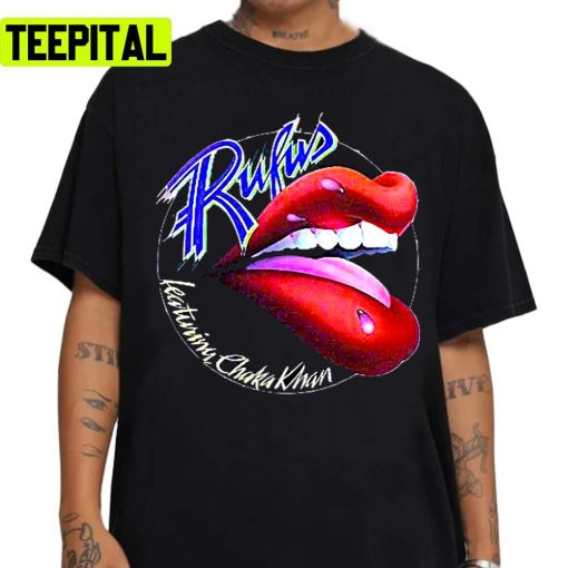 Chaka Khan Rufus Lips Unisex Sweatshirt