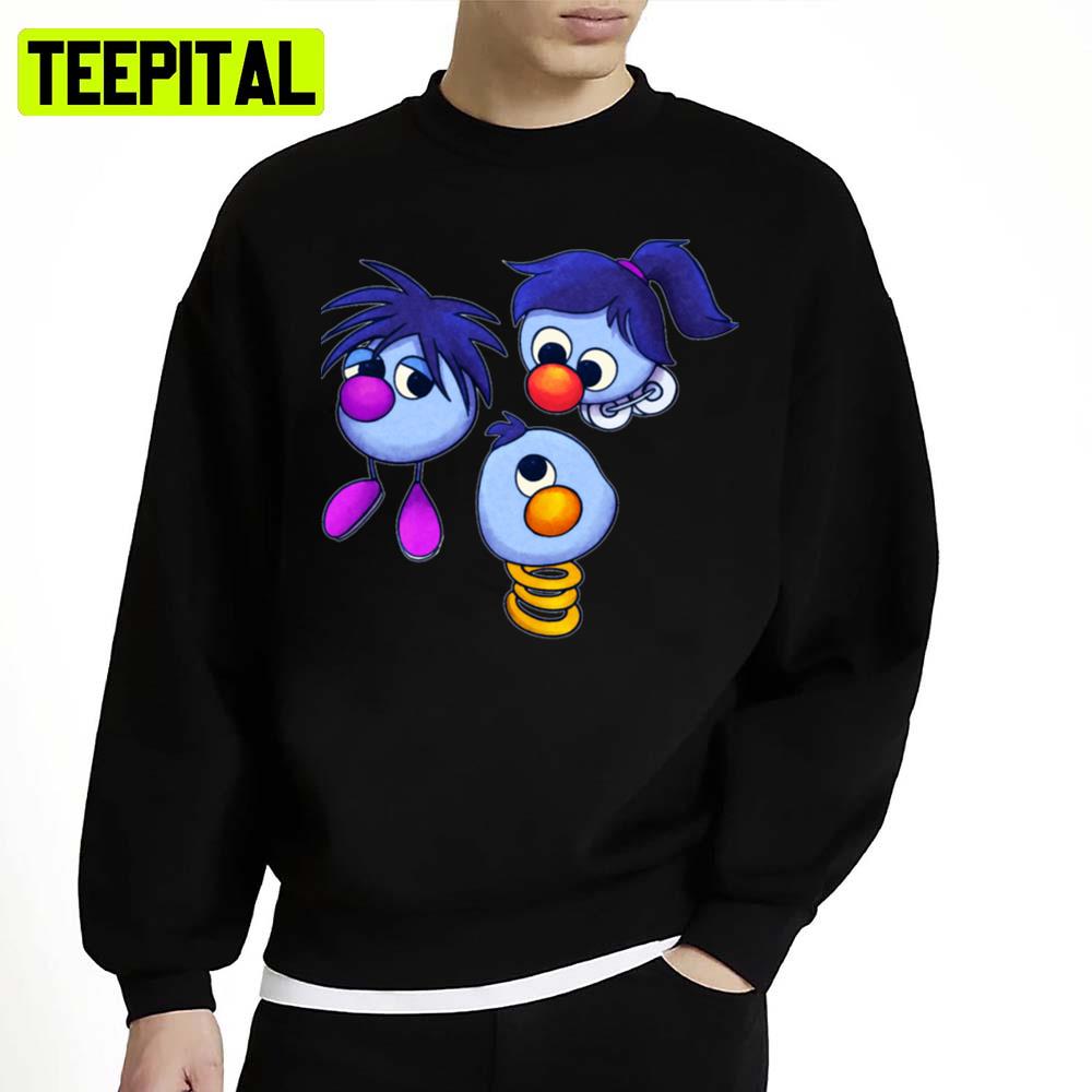 Chibi Cartoon Zoombinis Unisex Sweatshirt Chibi Cartoon Zoombinis Unisex Sweatshirt