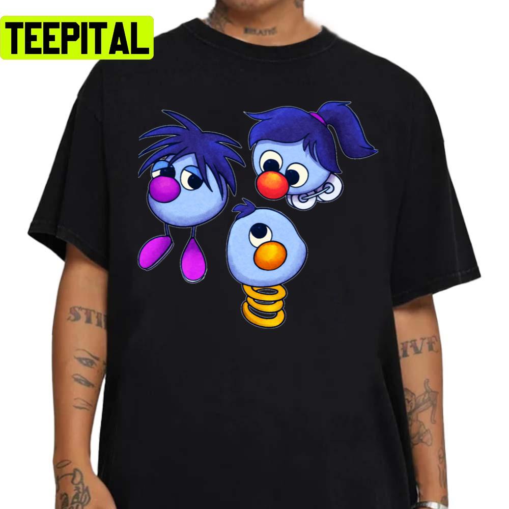 Chibi Cartoon Zoombinis Unisex Sweatshirt Chibi Cartoon Zoombinis Unisex Sweatshirt