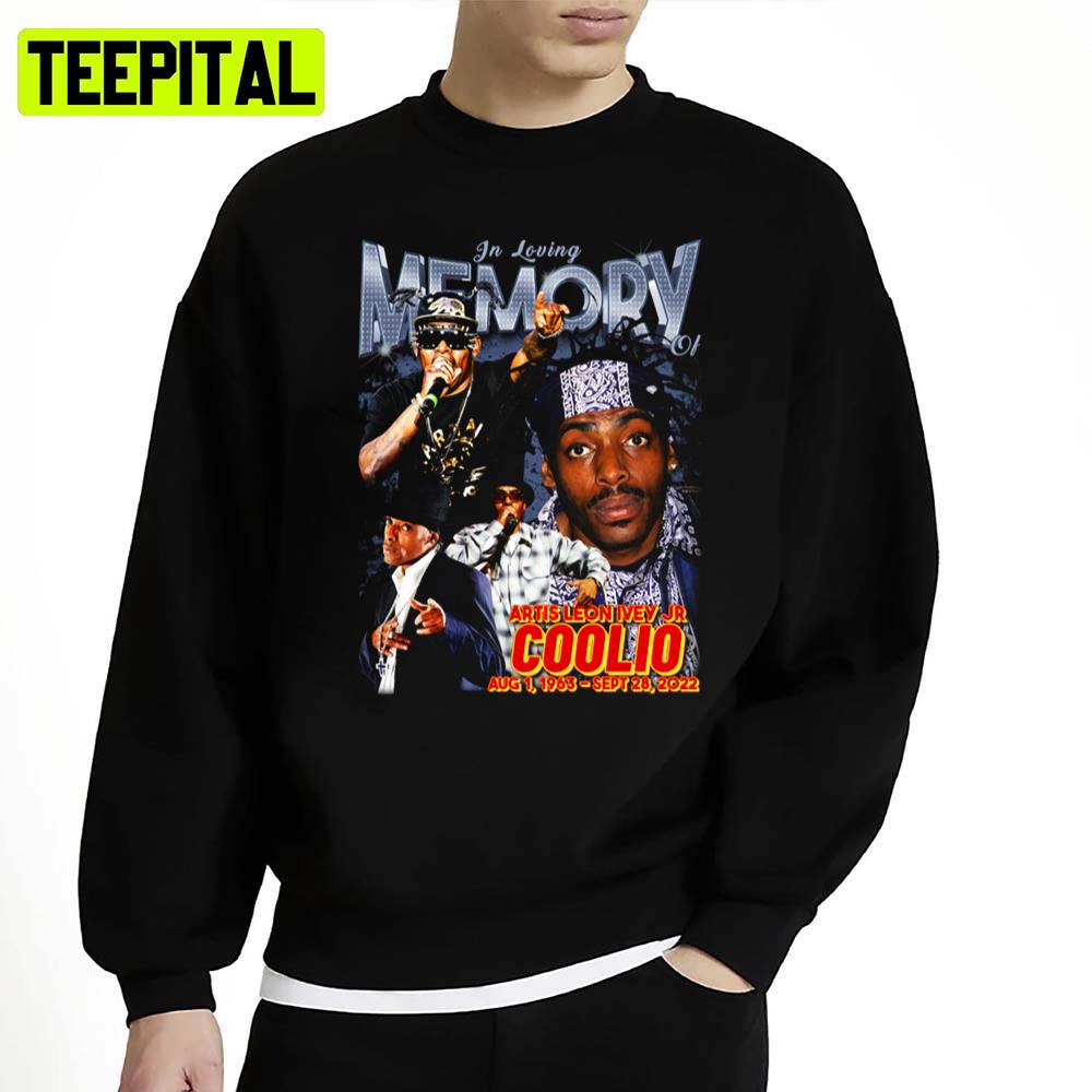 Coolio In Loving Memory Unisex Sweatshirt Coolio In Loving Memory Unisex Sweatshirt
