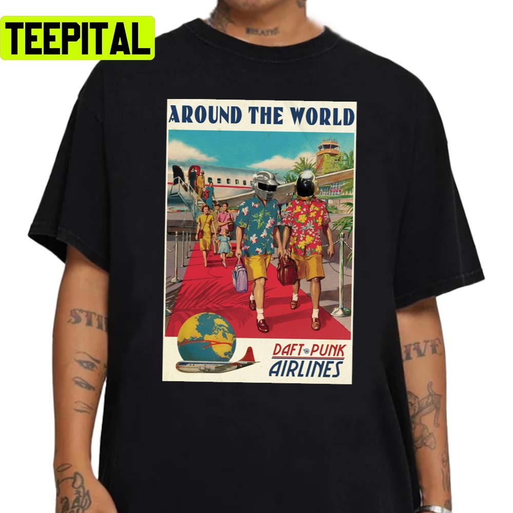 Daft Trip Around The World Unisex Sweatshirt Daft Trip Around The World Unisex Sweatshirt