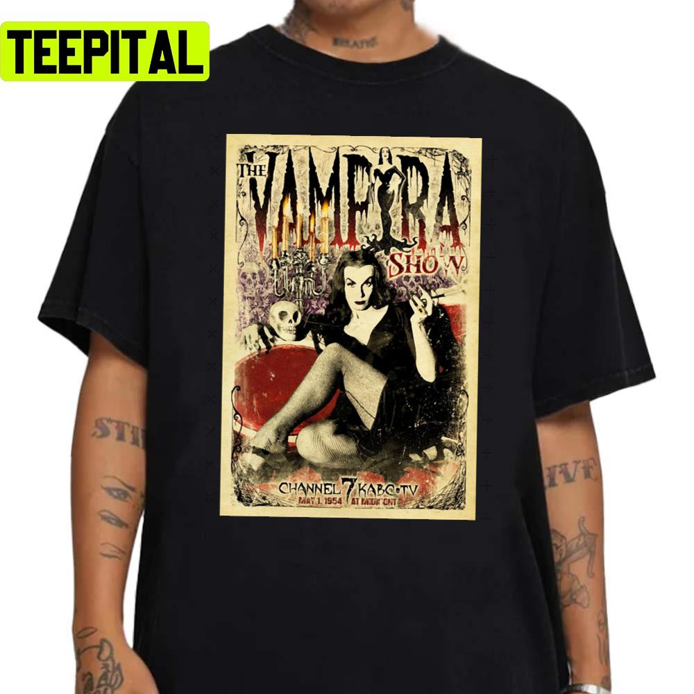 Elvira The Vampira Show Unisex Sweatshirt Elvira The Vampira Show Unisex Sweatshirt