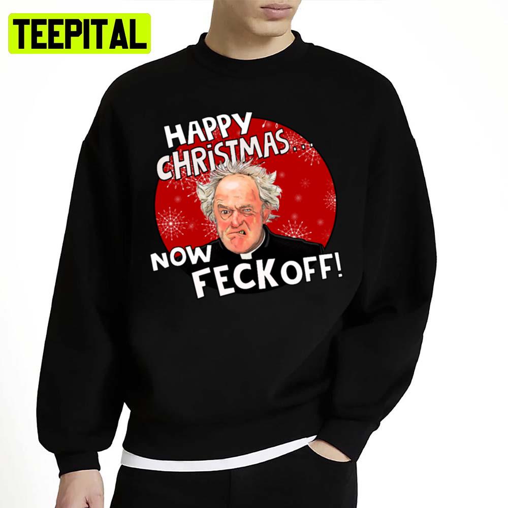 Father Ted Father Jack Happy Fecking Christmas Unisex Sweatshirt Father Ted Father Jack Happy Fecking Christmas Unisex Sweatshirt