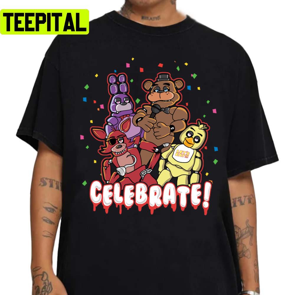 Five Nights At Freddy_S Celebrate Unisex Sweatshirt Five Nights At Freddy_S Celebrate Unisex Sweatshirt