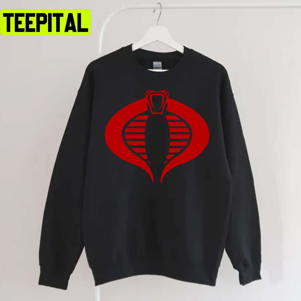 Gi Joe Cobra Enemy Logo Unisex Sweatshirt Gi Joe Cobra Enemy Logo Unisex Sweatshirt