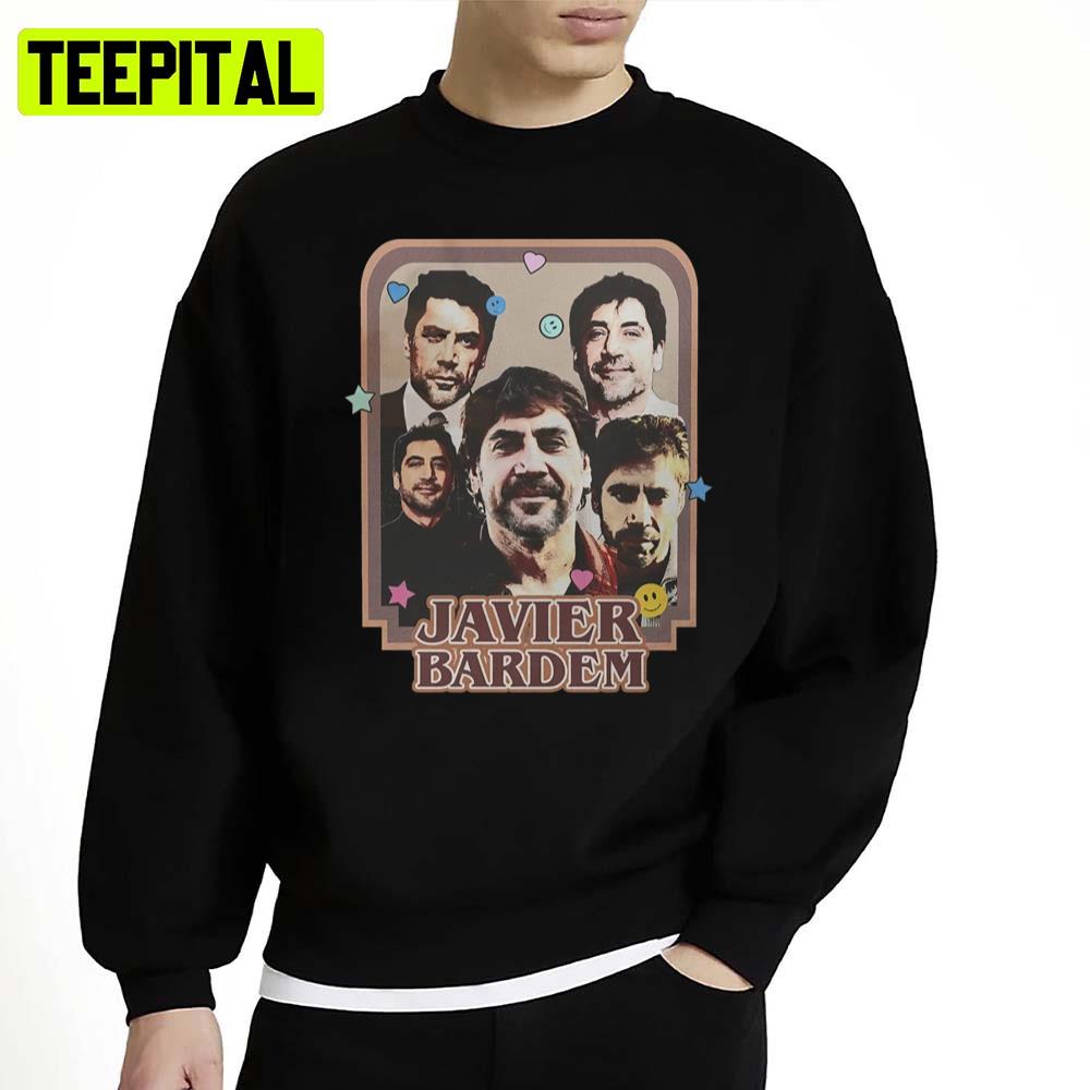 Javier Bardem Vintage Unisex Sweatshirt Javier Bardem Vintage Unisex Sweatshirt