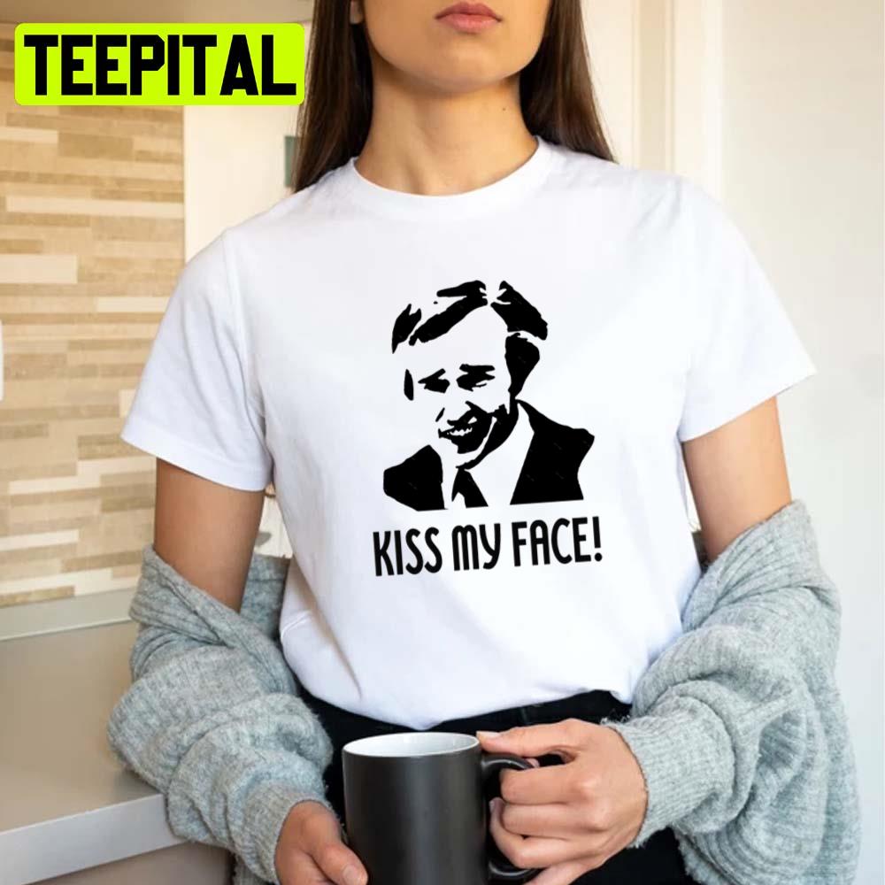 Kiss My Face Alan Partridge Unisex Sweatshirt Kiss My Face Alan Partridge Unisex Sweatshirt