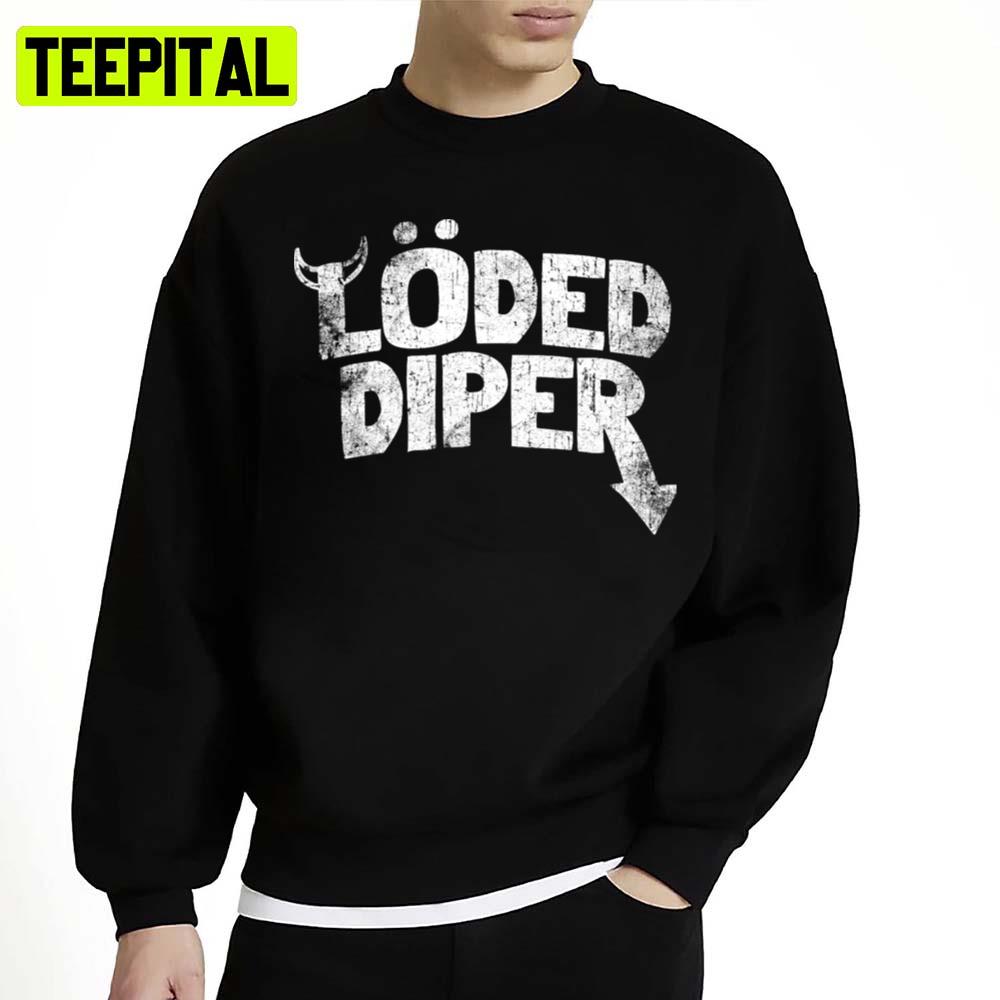 Loded Diper White Cover Rodrick Heffley Unisex Sweatshirt Loded Diper White Cover Rodrick Heffley Unisex Sweatshirt