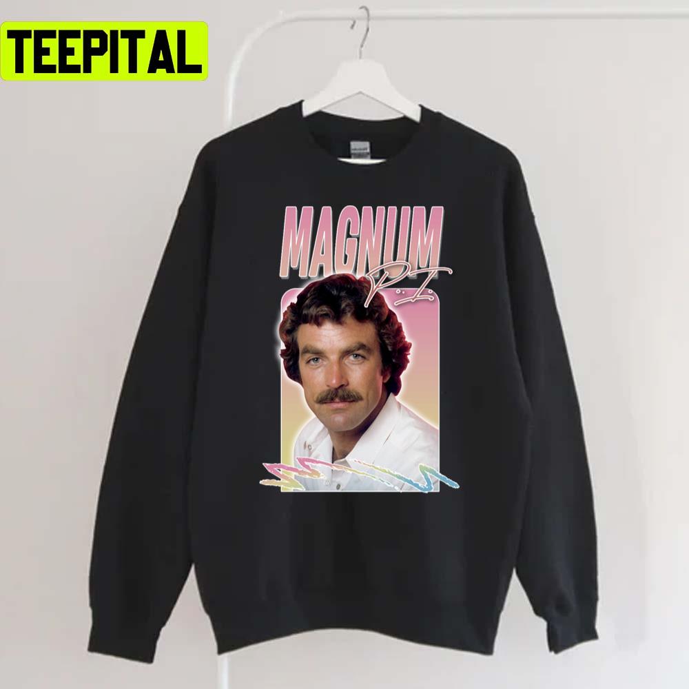 Magnum Pi 80s Retro Style Tom Selleck Unisex Sweatshirt Magnum Pi 80s Retro Style Tom Selleck Unisex Sweatshirt