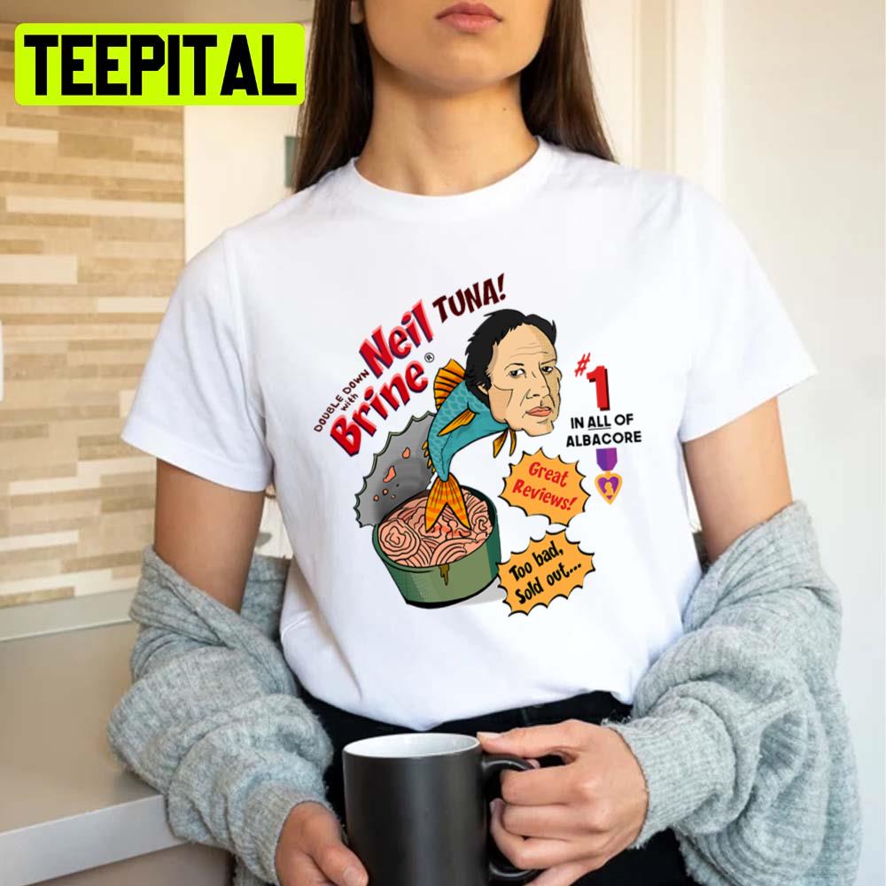 Neil Brine Tuna Cartoon Unisex T-Shirt Neil Brine Tuna Cartoon Unisex T-Shirt