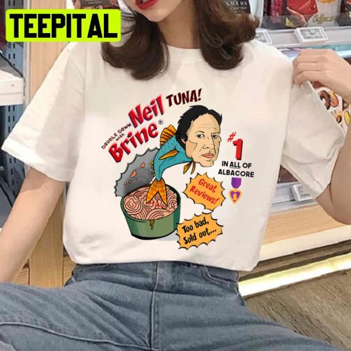 Neil Brine Tuna Cartoon Unisex T-Shirt