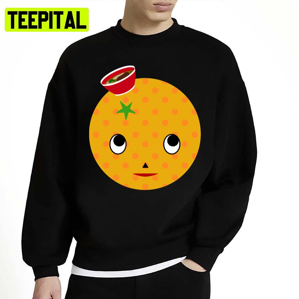 Ono Michio Orange Face Unisex Sweatshirt Ono Michio Orange Face Unisex Sweatshirt