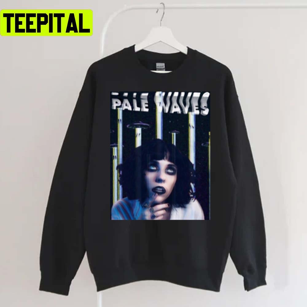 Pale Waves In Space Unisex Sweatshirt Pale Waves In Space Unisex Sweatshirt