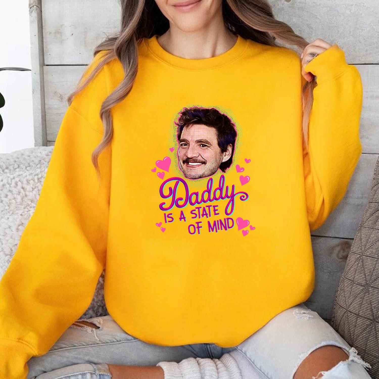 Pedro Pascal Daddy State Of Mind Unisex T-Shirt Pedro Pascal Daddy State Of Mind Unisex T-Shirt