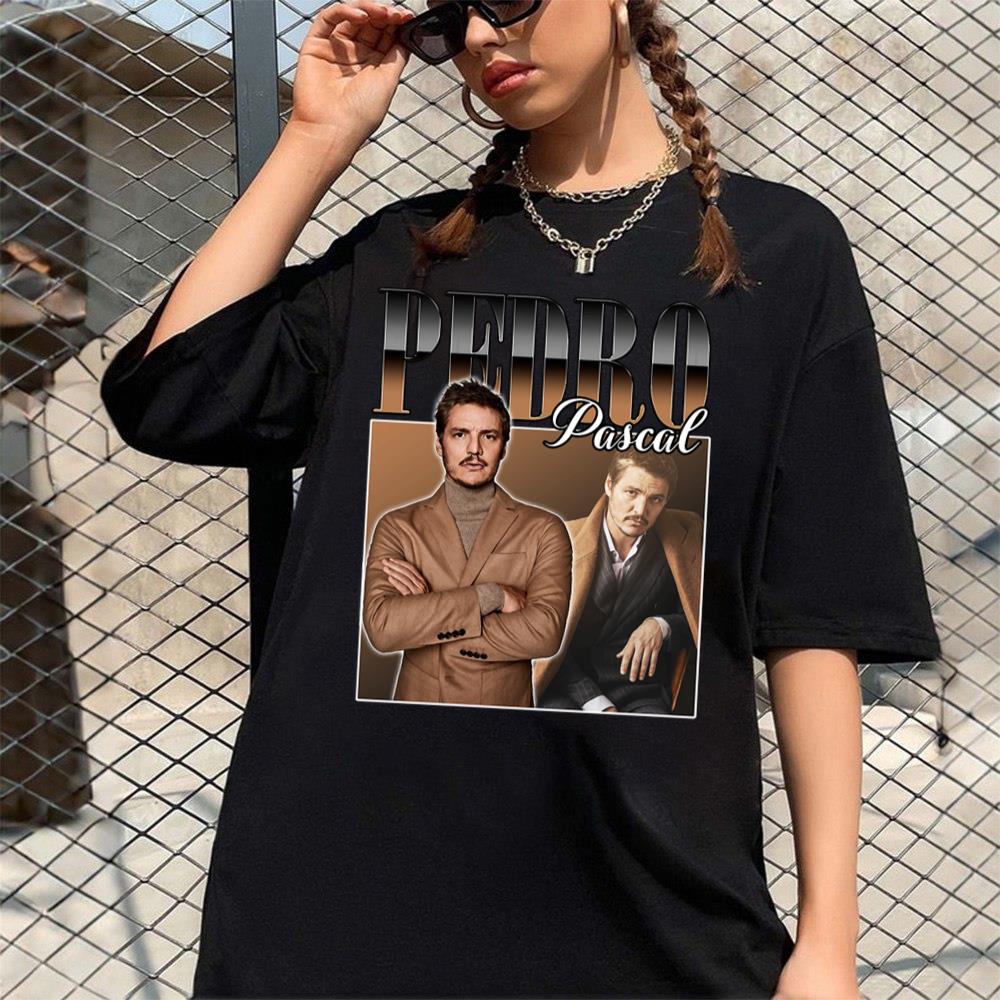 Pedro Pascal The Last Of Us Vintage 90's Bootleg Vintage Style 5 Unisex T-Shirt Pedro Pascal The Last Of Us Vintage 90's Bootleg Vintage Style 5 Unisex T-Shirt