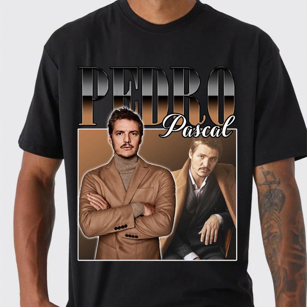 Pedro Pascal The Last Of Us Vintage 90's Bootleg Vintage Style 5 Unisex T-Shirt Pedro Pascal The Last Of Us Vintage 90's Bootleg Vintage Style 5 Unisex T-Shirt