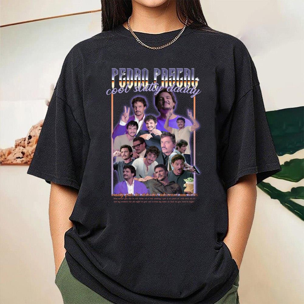 Pedro Pascal Y2k Collage Poster Unisex T-Shirt Pedro Pascal Y2k Collage Poster Unisex T-Shirt