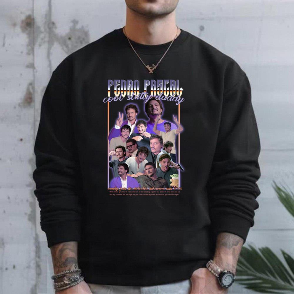 Pedro Pascal Y2k Collage Poster Unisex T-Shirt Pedro Pascal Y2k Collage Poster Unisex T-Shirt