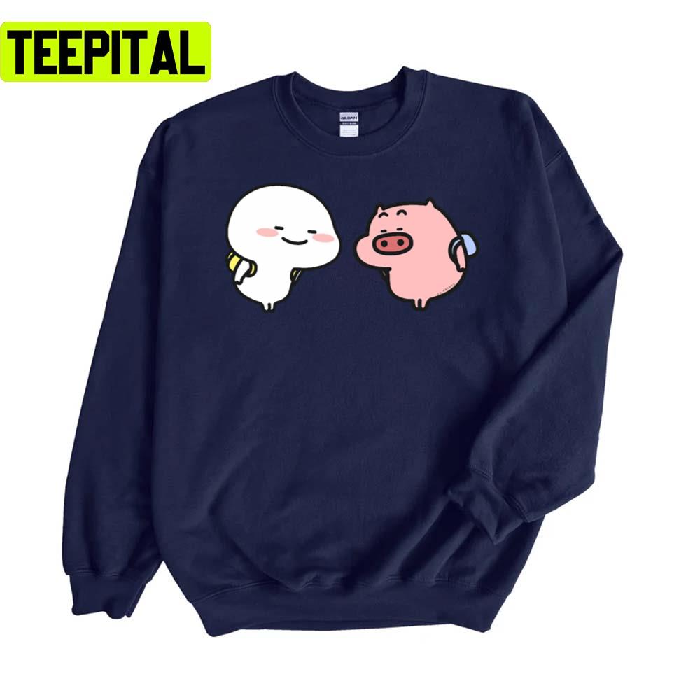 Quby & Piggy Salute Unisex Sweatshirt Quby & Piggy Salute Unisex Sweatshirt