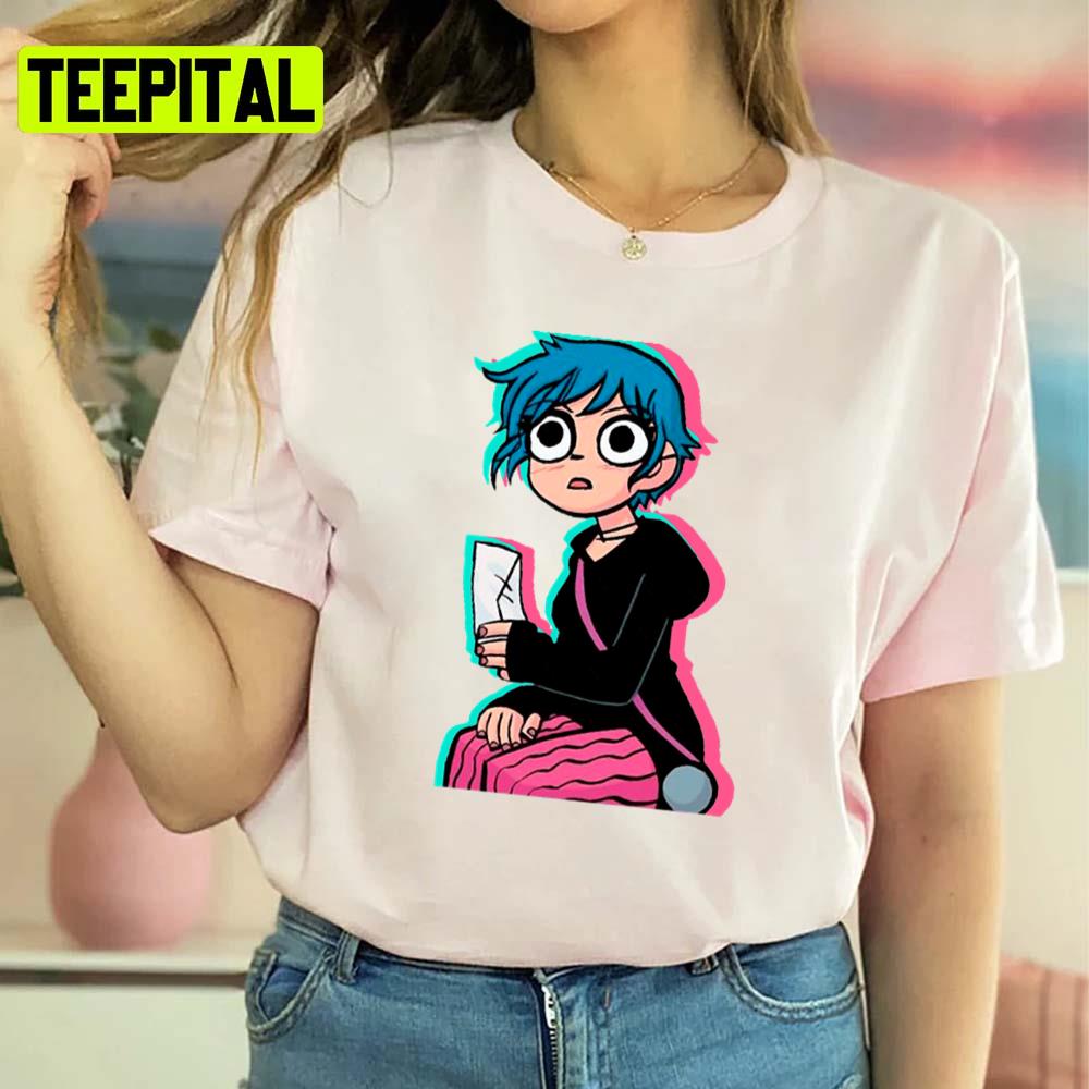Ramona Flowers Letter Scott Pilgrim Unisex Sweatshirt Ramona Flowers Letter Scott Pilgrim Unisex Sweatshirt