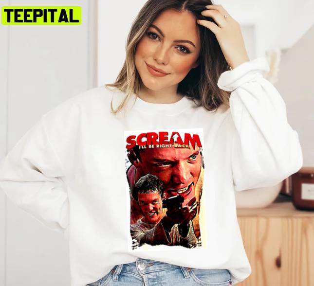 Scream Stu Picture Art Matthew Lillard Unisex Sweatshirt Scream Stu Picture Art Matthew Lillard Unisex Sweatshirt