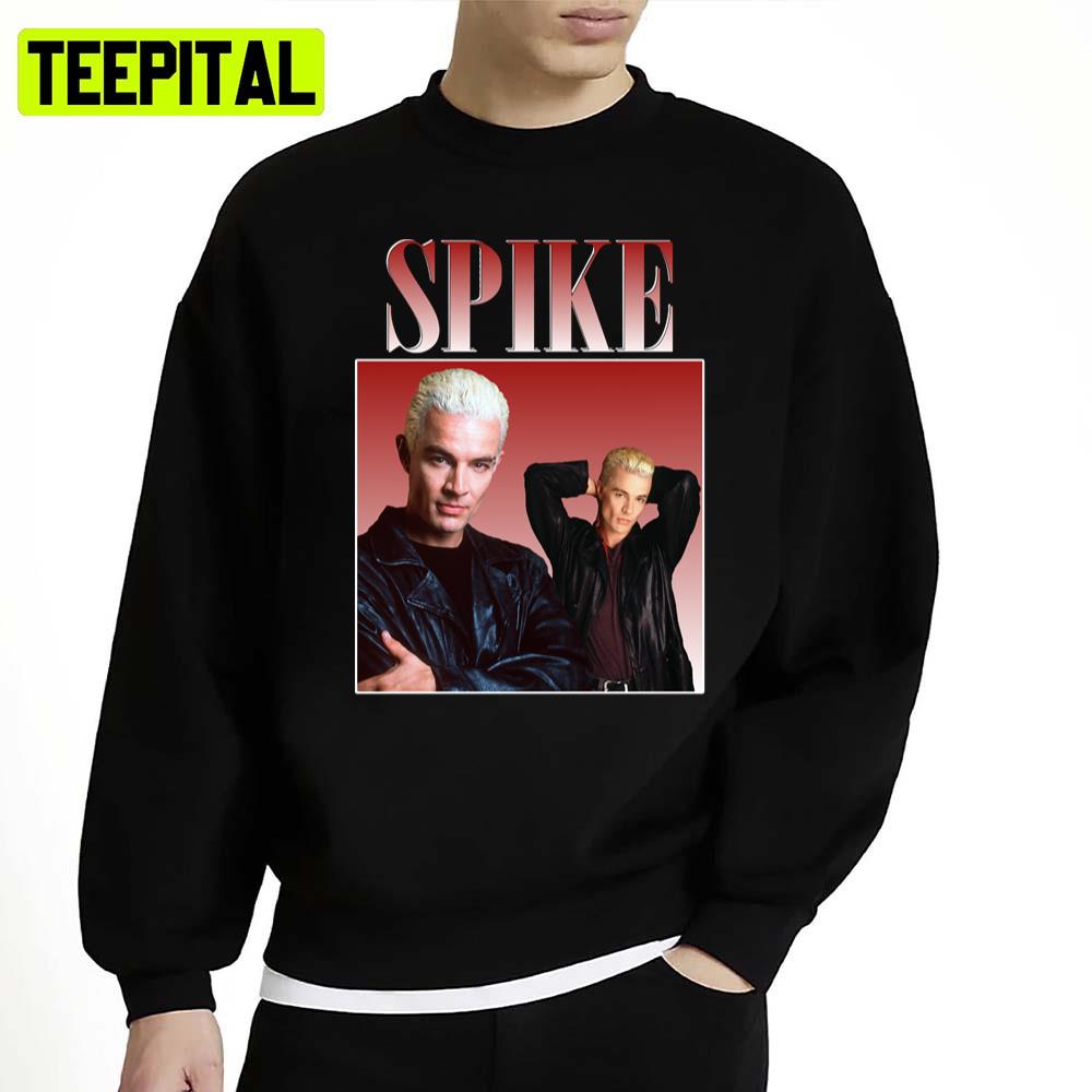 Spike Retro Design Spike Buffy Unisex Sweatshirt Spike Retro Design Spike Buffy Unisex Sweatshirt