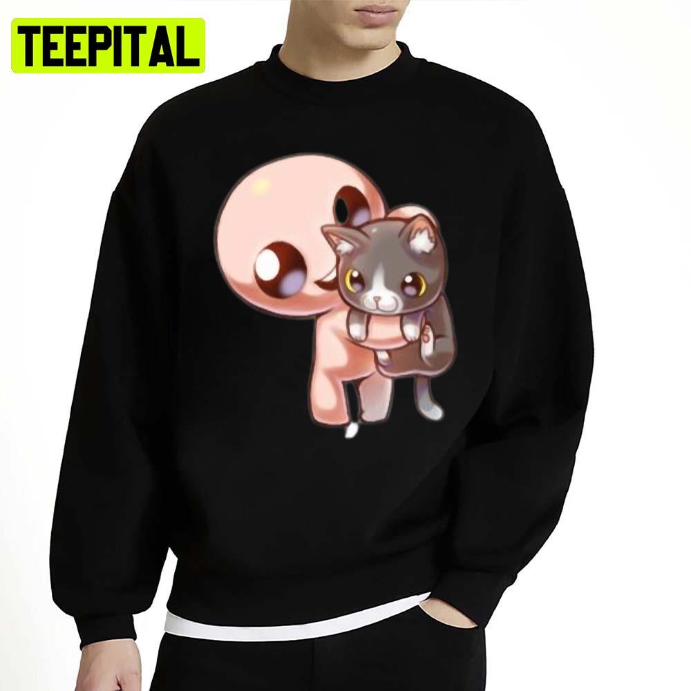 Tboi And The Cat The Binding Of Isaac Unisex Sweatshirt Tboi And The Cat The Binding Of Isaac Unisex Sweatshirt
