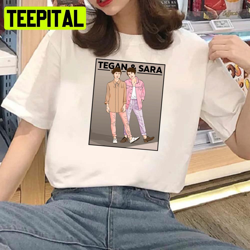 Tegan & Sara Graphic Art Unisex Sweatshirt Tegan & Sara Graphic Art Unisex Sweatshirt