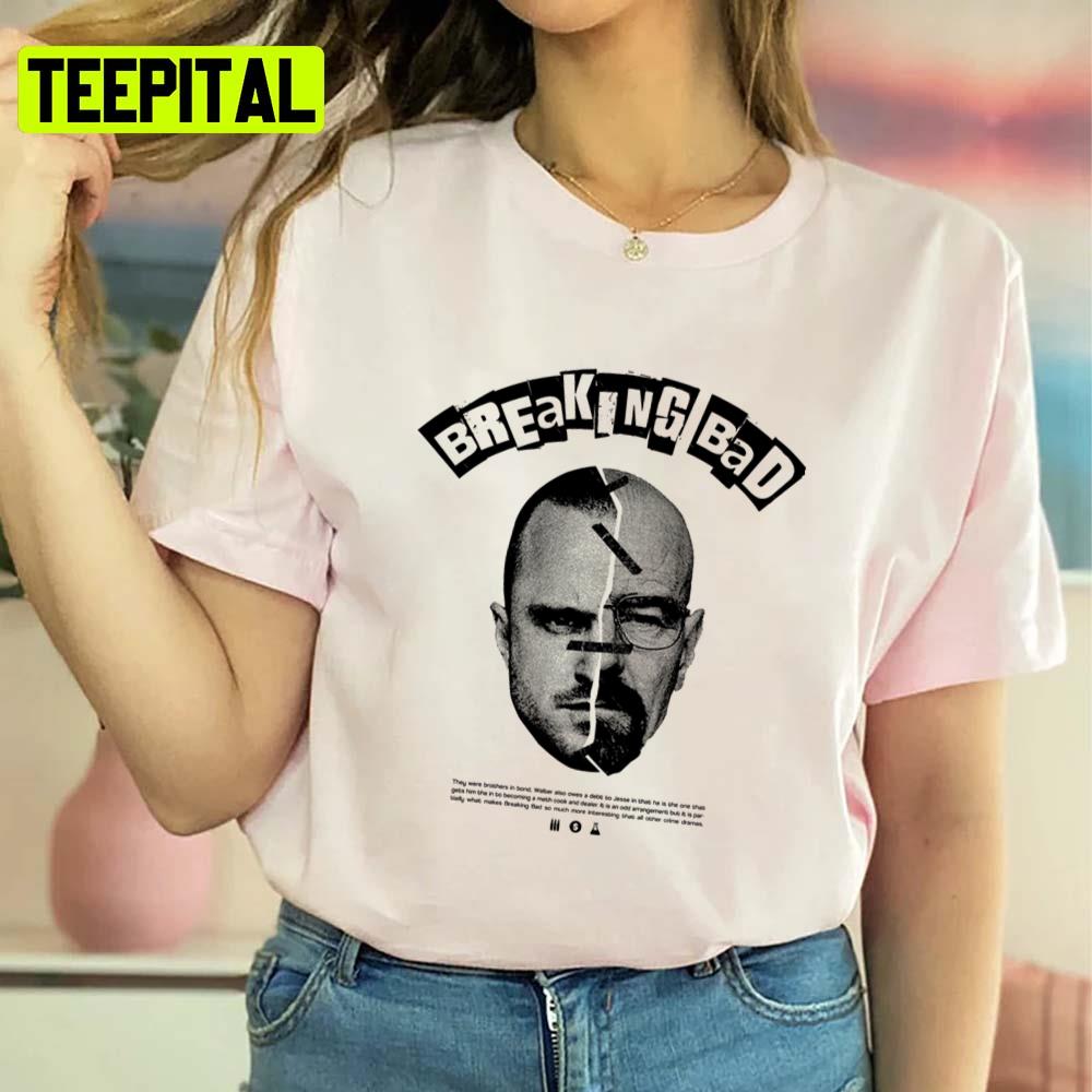 Walter White And Jesse Pinkman From Breaking Bad Unisex Sweatshirt Walter White And Jesse Pinkman From Breaking Bad Unisex Sweatshirt