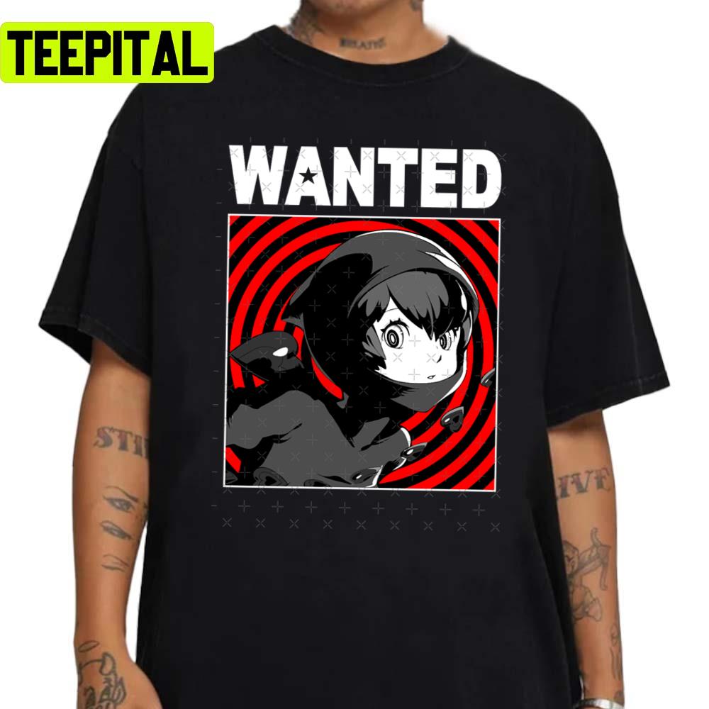 Wanted Sophia Persona 5 Unisex Sweatshirt Wanted Sophia Persona 5 Unisex Sweatshirt